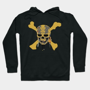 Pirates Golden Skull Hoodie